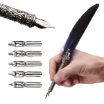 1-Set-New-Luxury-Feather-Pen-5-Nib-Vintage-Quill-English-Calligraphy-Signature-Pen-European-Gift.jpg.jpg_.webp