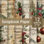 12pc-Vintage-Christmas-Old-Music-Sheet-Scrapbook-Paper-Set-Retro-Christmas-Collection-Kit-Paper-for-Junk.jpg.jpg_.webp